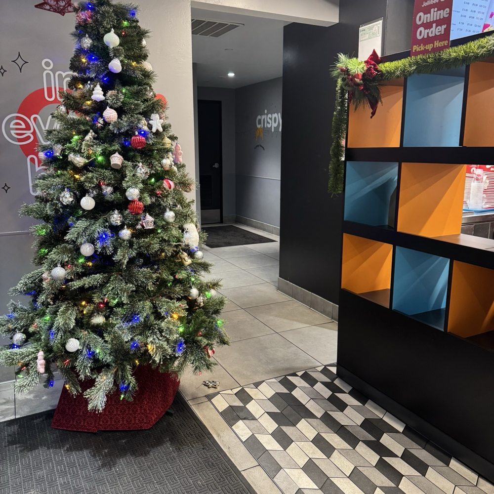Jollibee - Joyful Christian tree inside Jollibee, Alhambra location. - Chicken Shop Near Me - Alhambra, California Jollibee - Joyful Christian tree inside Jollibee, Alhambra location. - Chicken Shop Near Me - Alhambra, California
