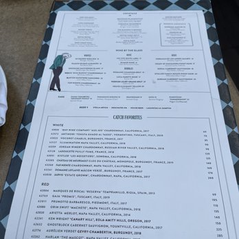 Catch - Drinks menu - Sushi Bars Near Me - West Hollywood, California