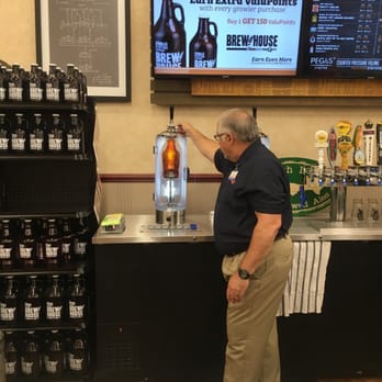 Food City - Filling growlers with Jack at Food City - Grocery Near Me - Harrison, Tennessee Food City - Filling growlers with Jack at Food City - Grocery Near Me - Harrison, Tennessee