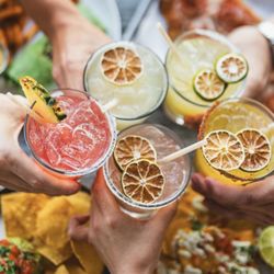 Cheers to rooftop moments!