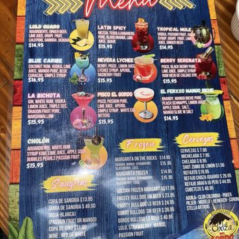 La Choza Del Gordo - Drink menu - Colombian Near Me - Bellerose, New York La Choza Del Gordo - Drink menu - Colombian Near Me - Bellerose, New York