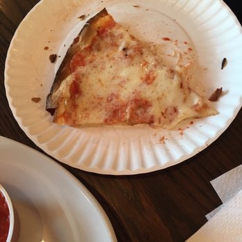 LA Bella Roma Pizzeria - Personal Pie was very thin and crispy - Pizza Near Me - Paramus, New Jersey LA Bella Roma Pizzeria - Personal Pie was very thin and crispy - Pizza Near Me - Paramus, New Jersey