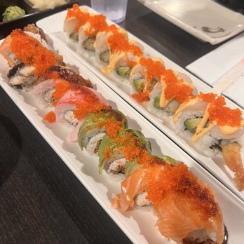 Sen Dai Sushi - storm bringer roll + mark's special roll - Japanese Near Me - Milpitas, California Sen Dai Sushi - storm bringer roll + mark's special roll - Japanese Near Me - Milpitas, California