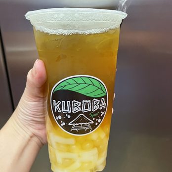 Kuboba Spot - Lychee green tea with lychee popping boba and lychee jelly - Bubble Tea Near Me - Berkeley, California Kuboba Spot - Lychee green tea with lychee popping boba and lychee jelly - Bubble Tea Near Me - Berkeley, California