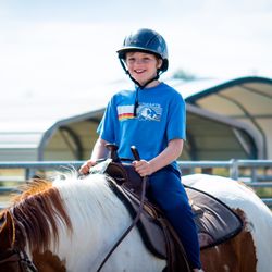 ELS Riding Lessons at Six Bar Ranch - Lesson Fun!