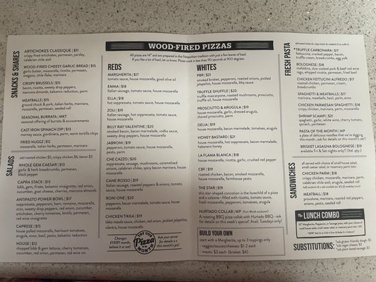 Menu photo 1 Cane Rosso Fort Worth, TX