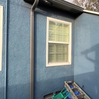 L.A's Best Rain Gutters Solutions - Moved non electrical wiring placement to install new gutters. - Gutter Services Near Me L.A's Best Rain Gutters Solutions - Moved non electrical wiring placement to install new gutters. - Gutter Services Near Me