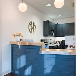 Mill District Dental - Front office check in desk.