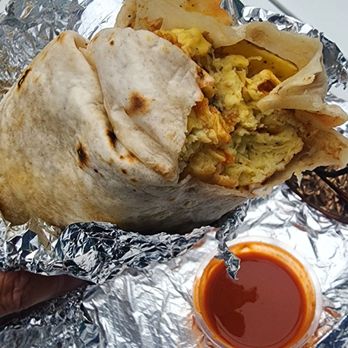 Breakfast Little - Boujee breakfast burrito with tater tots - Coffee & Tea Near Me - San Francisco, California Breakfast Little - Boujee breakfast burrito with tater tots - Coffee & Tea Near Me - San Francisco, California