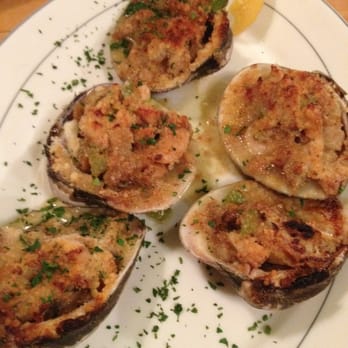 The Daily Catch - Clams casino - Seafood Near Me - Brookline, Massachusetts The Daily Catch - Clams casino - Seafood Near Me - Brookline, Massachusetts