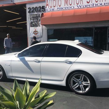 Audio MotorSport - 35% in front and 5% in back LLumar - Car Stereo Installation Near Me - Carson, California