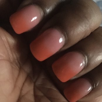 Future Nails - After two weeks Dipped Ombre. My first visit. Very pleased, will be returning. - Nail Salons Near Me - North Riverside, Illinois