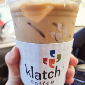 Klatch Coffee - Iced latte with whole milk. - Coffee & Tea Near Me - Chino Hills, California