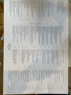 Menu photo 4 Emilia Los Angeles, CA Menu photo 4 Emilia Los Angeles, CA