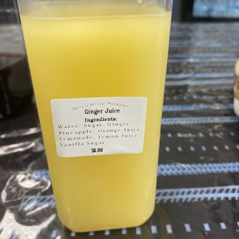 Barry’s African Restaurant - Ginger juice - African Near Me - Indianapolis, Indiana