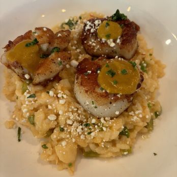 The Mill Kitchen and Bar - Seared Diver Scallops** - New American Near Me - Roswell, Georgia The Mill Kitchen and Bar - Seared Diver Scallops** - New American Near Me - Roswell, Georgia