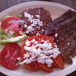 La Parroquia - Enchiladas potosinas con cecina