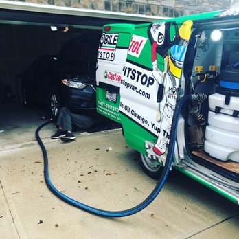 Mobile Pitstop - Our closed loop system means no spills or mess for your driveway - Oil Change Stations Near Me