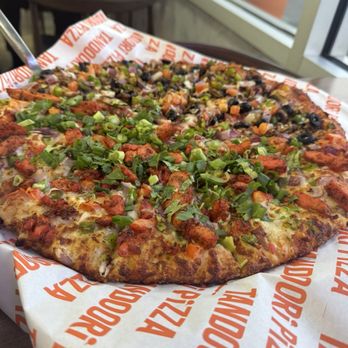 Tandoori Pizza - Pizza - Tandoori half and Spicy Garden half - Pizza Near Me - Elk Grove, California Tandoori Pizza - Pizza - Tandoori half and Spicy Garden half - Pizza Near Me - Elk Grove, California