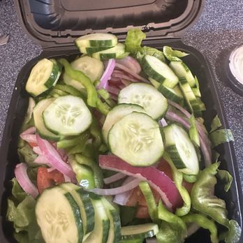 Bucharest Grill - This is NOT Fattoush.. - Fast Food Near Me - St Clair Shores, Michigan