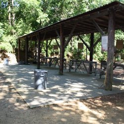 Blackcreek Gun Club - This is where you shoot from on the 25 yard range.
