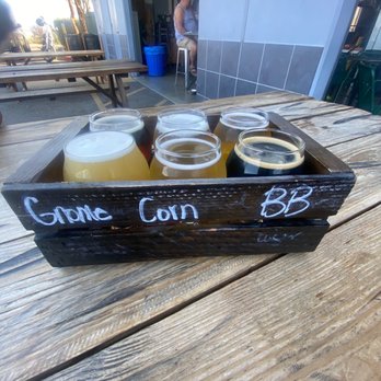 Packinghouse Brewing Company - 6 beer flight - Breweries Near Me - Riverside, California