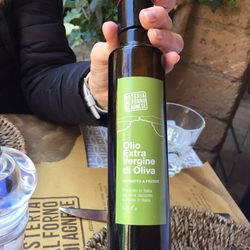 Al Forno di Agnese - The restaurant has their own olive oil