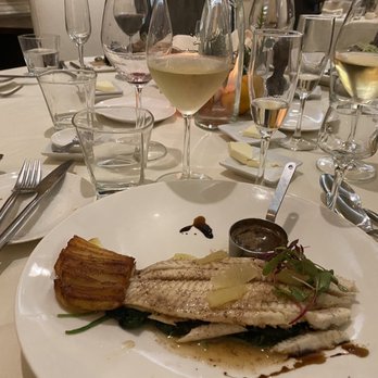 Le Yaca - Forth course: Dover sole with best brown butter sauce ever! - French Near Me - Williamsburg, Virginia Le Yaca - Forth course: Dover sole with best brown butter sauce ever! - French Near Me - Williamsburg, Virginia