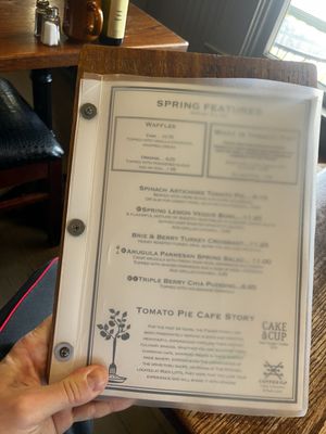 Menu photo 1 Tomato Pie Cafe Lititz, PA