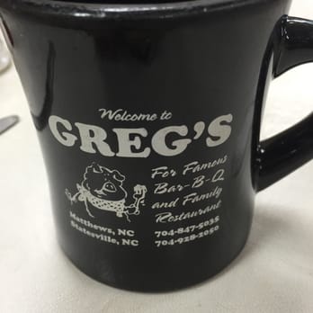 Greg's Famous Bar B Q - Coffee first, then breakfast! - Barbeque Near Me - Statesville, North Carolina Greg's Famous Bar B Q - Coffee first, then breakfast! - Barbeque Near Me - Statesville, North Carolina