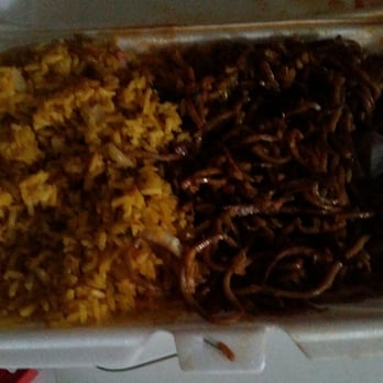 China Garden - This is roast pork lo mein and pork fried rice  (the rice comes with )! - Chinese Near Me - Greensboro, North Carolina