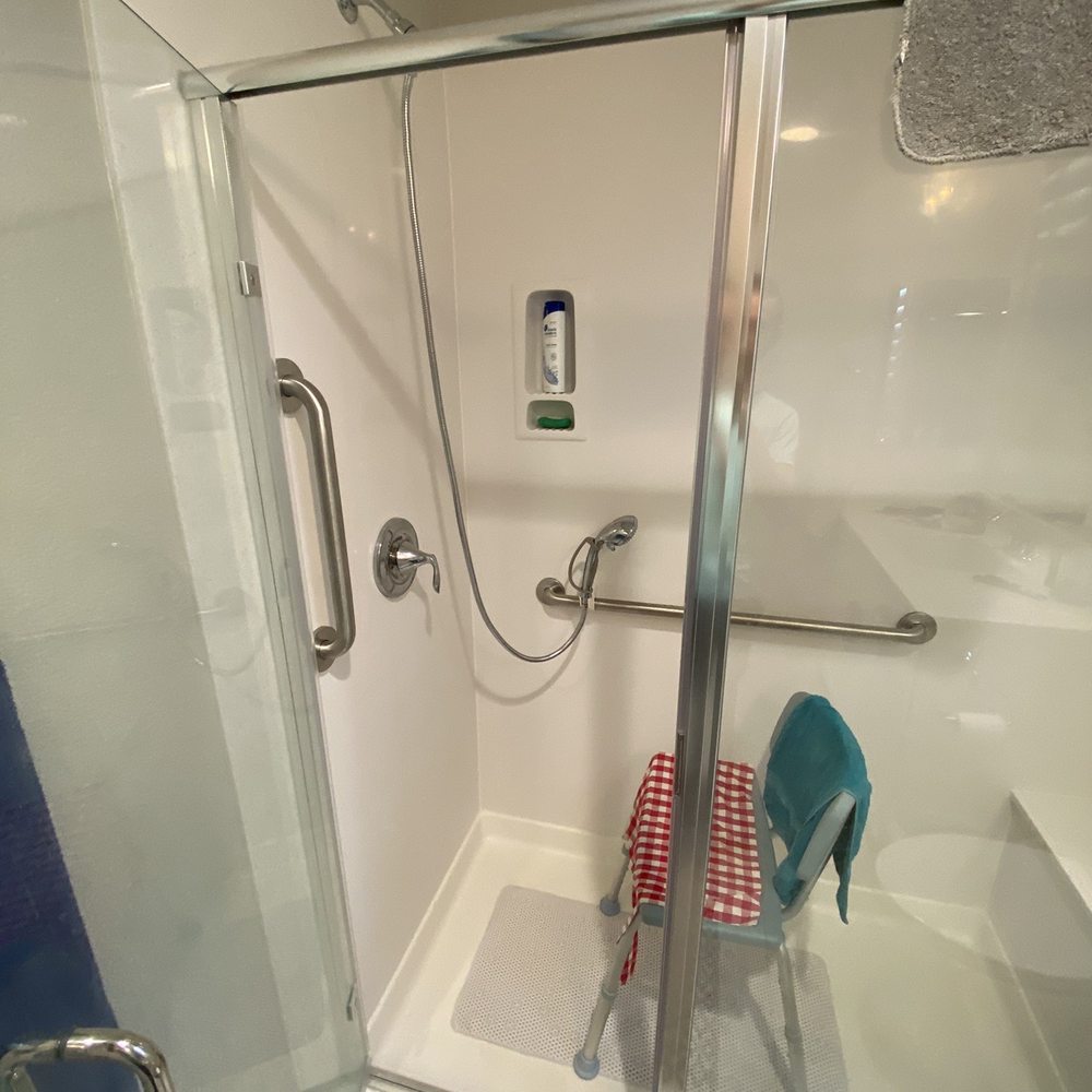 Now my Dad can shower safely! Now my Dad can shower safely!