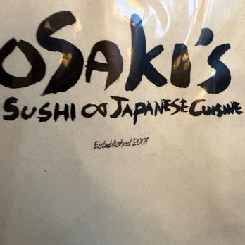 Osaki Sushi - Menu - Sushi Bars Near Me - Vail, Colorado Osaki Sushi - Menu - Sushi Bars Near Me - Vail, Colorado
