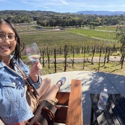 Views from the Cougar Vineyard and Winery