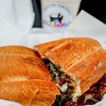 El zalsoso - Torta with Al Pastor and Horchata - Tacos Near Me - Clackamas, Oregon El zalsoso - Torta with Al Pastor and Horchata - Tacos Near Me - Clackamas, Oregon