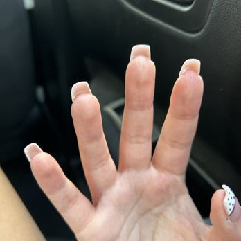 Happiness Nails & Spa - They are even or straight and my fingers look fat - Nail Salons Near Me - Oceanside, California Happiness Nails & Spa - They are even or straight and my fingers look fat - Nail Salons Near Me - Oceanside, California