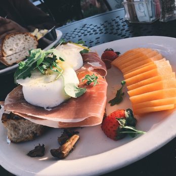 Urth Caffe - Poached di Parma was not as hype as I thought it was. Slightly overcooked yolk, and my palette wasn't too used to the taste - Coffee & Tea Near Me - Laguna Beach, California