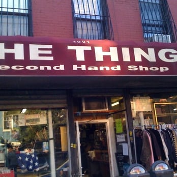 The Thing - Outside The Thing, fall '08. Items on sale, having no room inside the store, begin to fill the street. - Music & DVDs Near Me - Brooklyn, New York