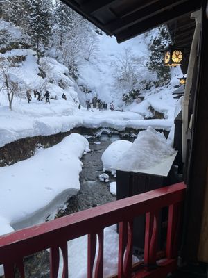 Ginzan Onsen by null