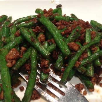 Chefs Gallery Townhall - Dry-fried green beans with pork mince - Chinese Near Me - Sydney, NSW Chefs Gallery Townhall - Dry-fried green beans with pork mince - Chinese Near Me - Sydney, NSW