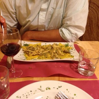 Osteria Pesce Fritto E Baccalà - Pasta with cuttlefish and artichokes. - Roman Near Me - Rome, RM Osteria Pesce Fritto E Baccalà - Pasta with cuttlefish and artichokes. - Roman Near Me - Rome, RM
