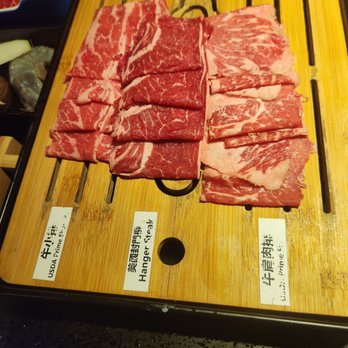 Ushi Shabu Shabu - Meat sample - Hot Pot Near Me - Richmond Hill, Ontario Ushi Shabu Shabu - Meat sample - Hot Pot Near Me - Richmond Hill, Ontario