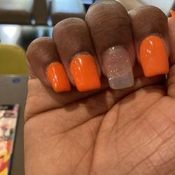 Beautiful Nails - Got this done yesterday paid 70$. I'm 9months pregnant. I was locked in the building and treated poorly.