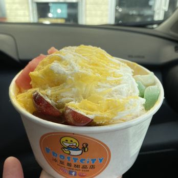 Frostcity - Combo special with mango and coconut flavors - Desserts Near Me - Honolulu, Hawaii Frostcity - Combo special with mango and coconut flavors - Desserts Near Me - Honolulu, Hawaii