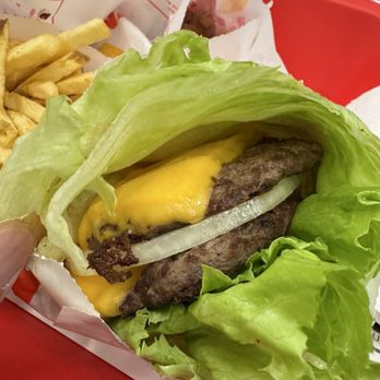 In-N-Out Burger - Double Double in the Protein Style format. - Fast Food Near Me - Canoga Park, California