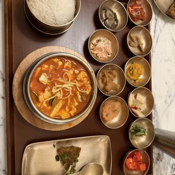 Kunjip Tofu - Spicy beef tofu soup - Korean Near Me - Mountain View, California