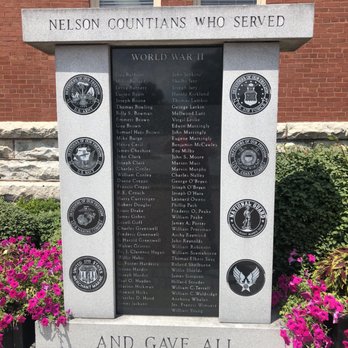 Nelson Countians Who Served Memorial - Public Art Near Me - Bardstown, Kentucky Nelson Countians Who Served Memorial - Public Art Near Me - Bardstown, Kentucky