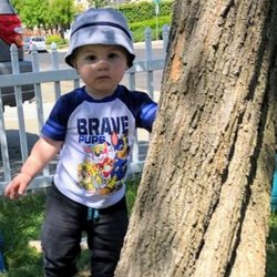 Caster's Quality Childcare - My son. Picture taken by Miss Elizabeth in the front yard.