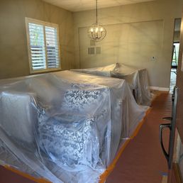 Living room/dining room masking