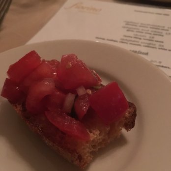 Fiorino - Complimentary bruschetta so fresh! - Italian Near Me - Philadelphia, Pennsylvania